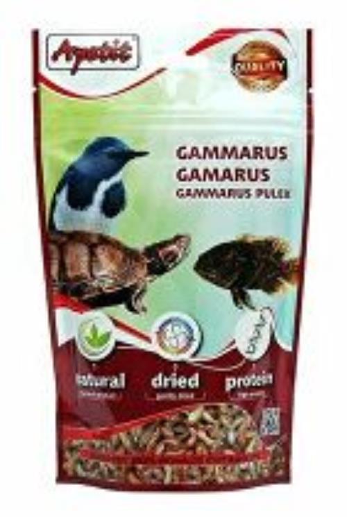 Krmivo pre ryby, vtáky, korytnačky Apetit gamarus 50g
