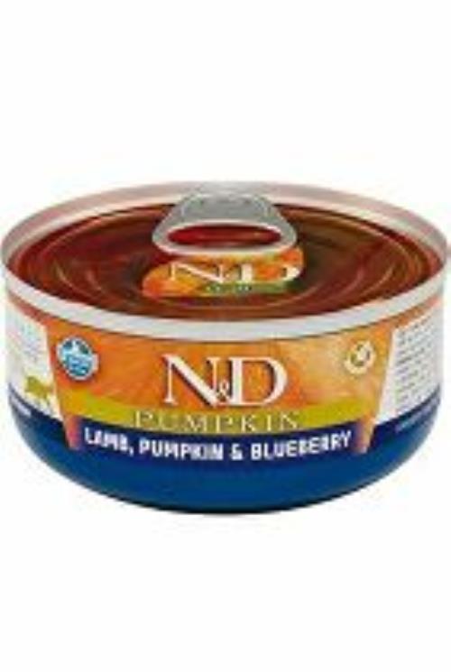 N&D CAT PUMPKIN Adult Lamb & Blueberry 70g + Množstevná zľava