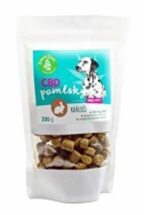 CBD pochúťky pre psov králik 200g + Množstevná zľava