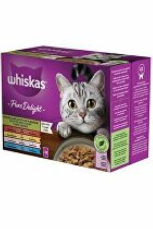 Kapsuly Whiskas. Pure Delight mix v želé 12x85g + Množstevná zľava
