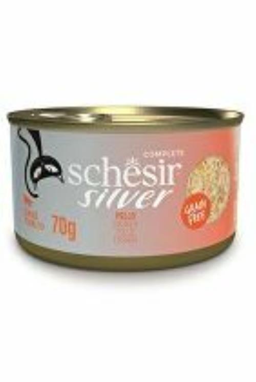 Schesir Cat Cons. Senior Wholefood Chicken 70g + Množstevná zľava