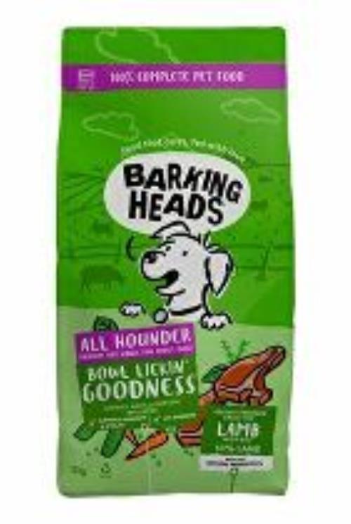 BARKING HEADS All Hounder Bowl Lickin Good Lamb 12kg