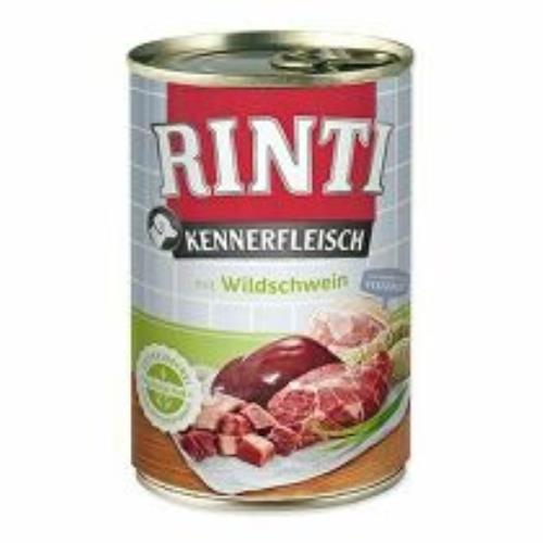 Rinti Dog Kennerfleisch konzerva Adult diviak 400g + Množstevná zľava