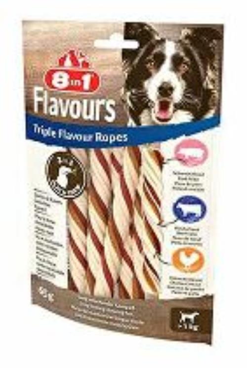 Treats 8v1 Triple Flavour Ropes 65g