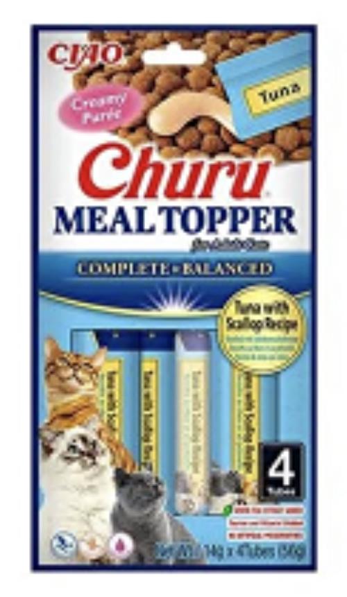 Churu Cat Meal Topper Tuna Recipe 4x14g