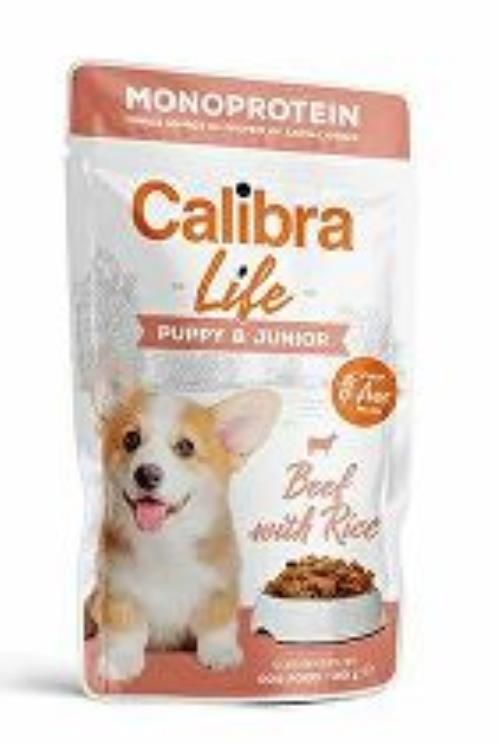 Calibra Dog Life Puppy&Junior Beef 150g