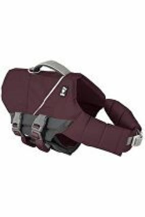 Plavecká vesta Hurtta Life Savior ECO baklažán 20-30kg + miska zadarmo