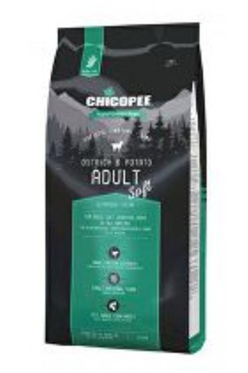 Chicopee Holistic Soft Adult Ostrich-Potato 2kg