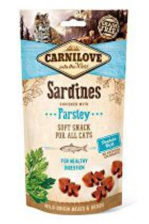 Carnilove Cat Semi Moist Snack Sardine&Parsley 50g + Množstevná zľava
