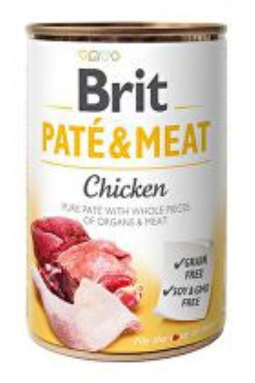 Brit Dog Cons Paté & Meat Chicken 400g + Množstevná zľava