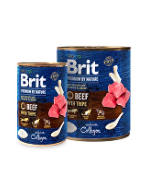 Brit Premium Dog by Nature konz Beef & Tripes 800g + Množstevná zľava