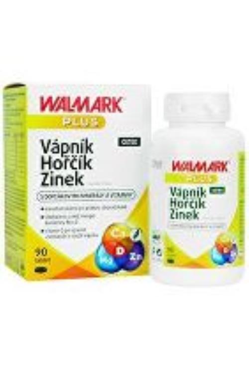 Vápnik Horčík Zinok Osteo Walmark 90tbl