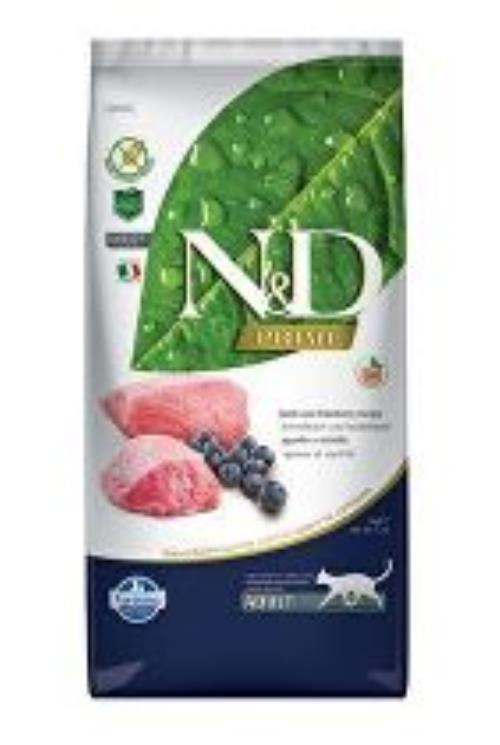 N&D PRIME CAT Adult Lamb & Blueberry 10kg