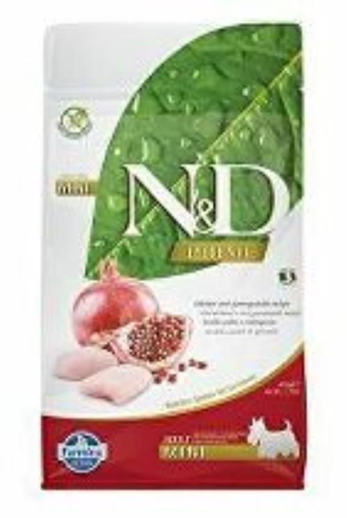 N&D PRIME DOG Adult Mini Chicken&Pomegranate 7kg