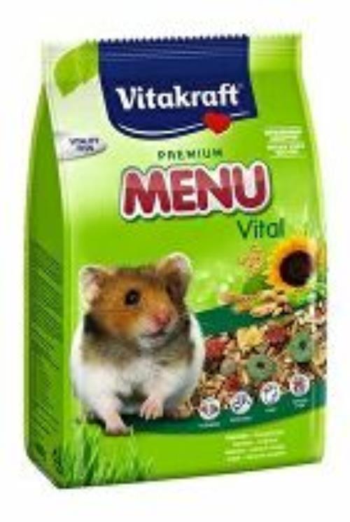 Vitakraft krmivo pre škrečky. Menu Vital 400g
