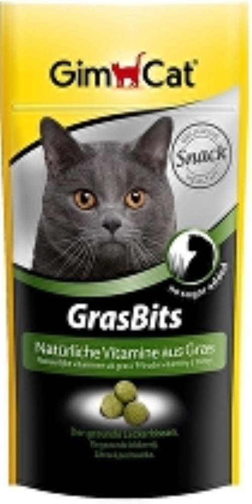 Gimpet cat GRAS BITS tablety s trávou pre mačky 40g + Množstevná zľava