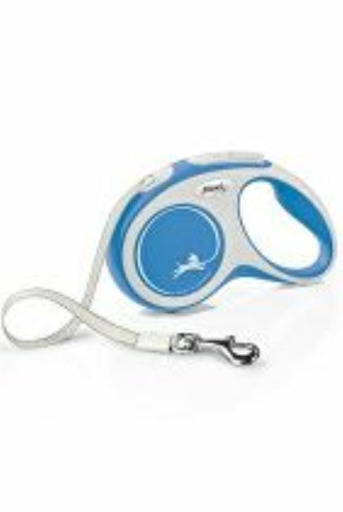 Vodítko FLEXI Comfort S opasok 5m/15kg modrá NEW