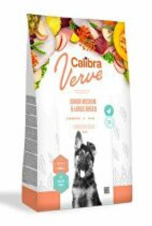 Calibra Dog Verve GF Junior M&L Chicken & Duck 2kg