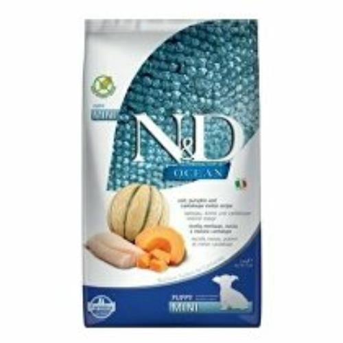 N&D OCEAN DOG Puppy Mini Codfish & Pumpkin &Melon 800g