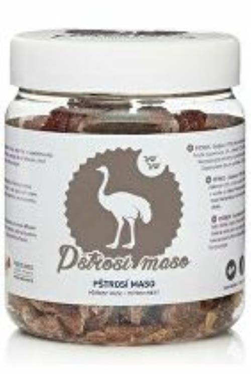 Raw Raw Delicacy Mäso z pštrosa sušené mrazom 90g + Množstevná zľava