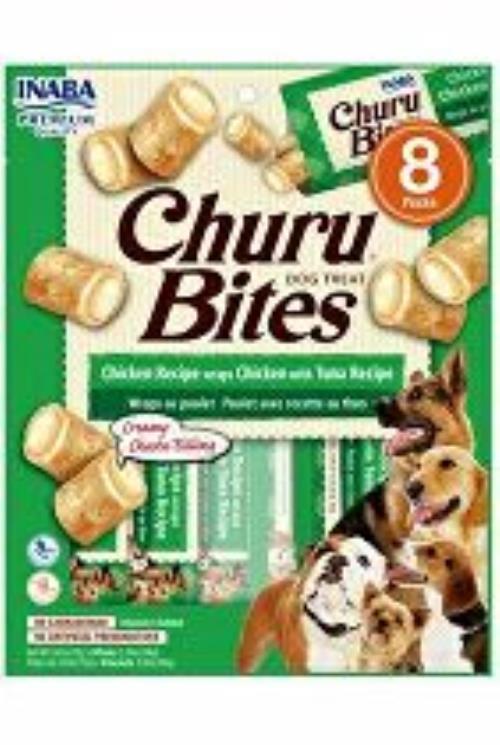 Churu Dog Bites Chicken wraps Kuracie mäso+tuna 8x12g
