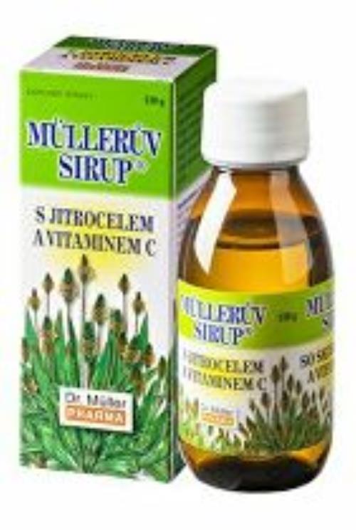 Plantain sirup s vit. C 245ml Muller Pharma