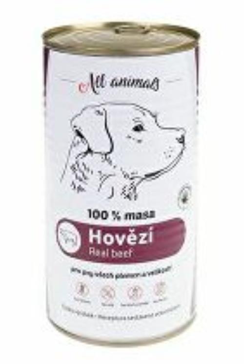 All Animals DOG mleté hovädzie mäso 1200g + Množstevná zľava