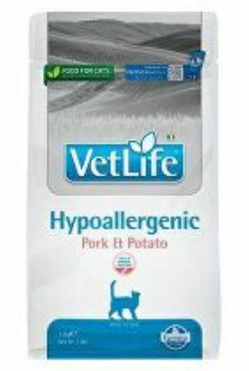 Vet Life Natural CAT Hypo Pork & Potato 1,5kg