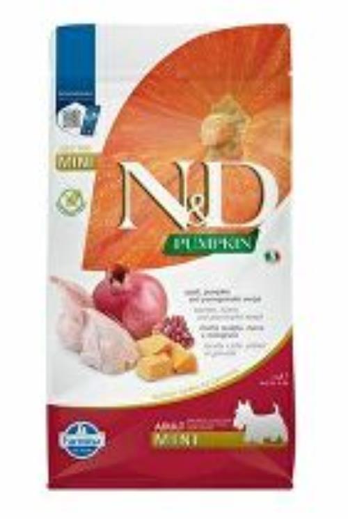 N&D Pumpkin DOG Adult Mini Quail & Pomegranate 2kg