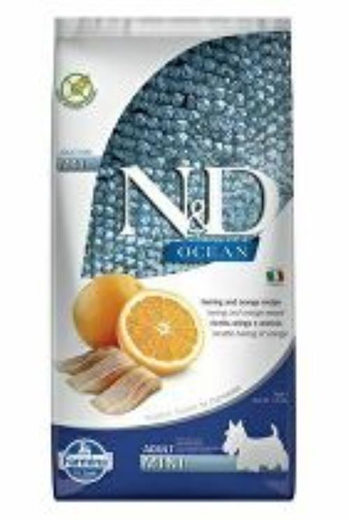 N&D OCEAN DOG Adult Mini Herring & Orange 7kg