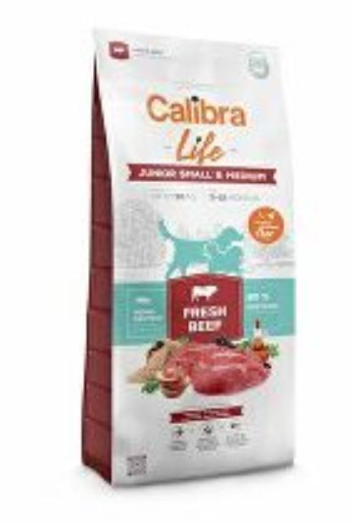 Calibra Dog Life Junior Small&Medium Fresh Beef 2,5kg