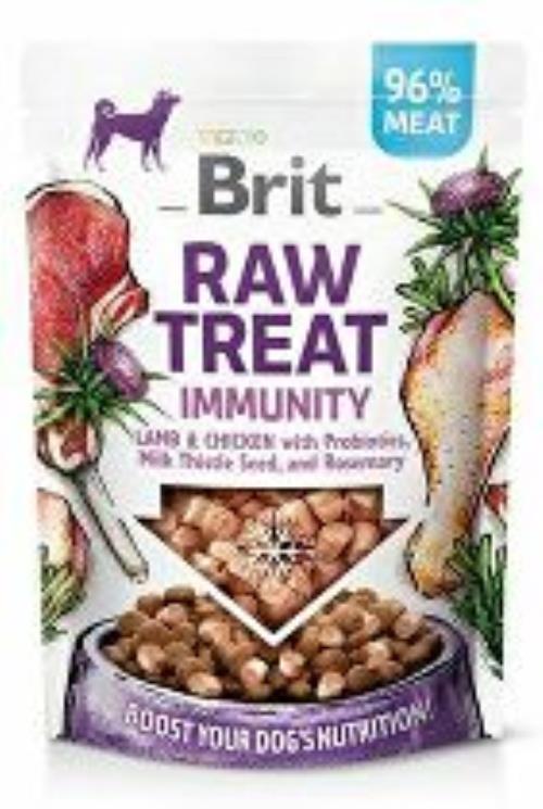 Brit Raw Treat Immunity, Lamb&Chicken 40g + Množstevná zľava