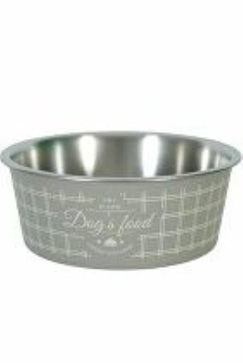 Nerezová miska pre psov FOOD DOG 1,2l hnedá Zolux