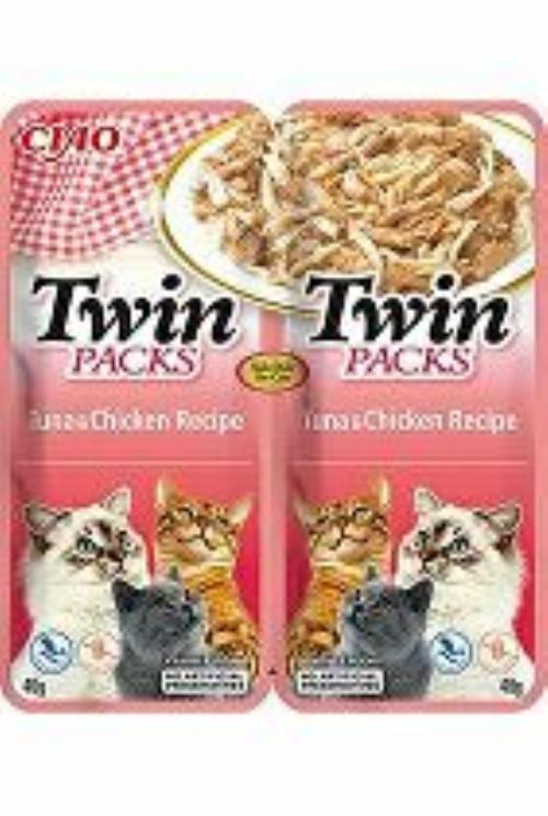 Churu Cat Twin Packs Tuna&Chicken in Broth 80g