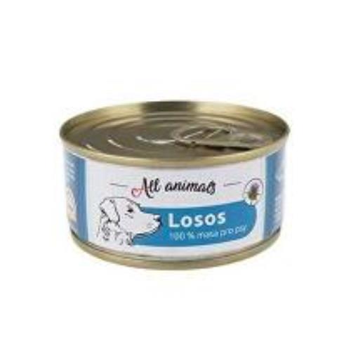 All Animals DOG losos mletý 90g