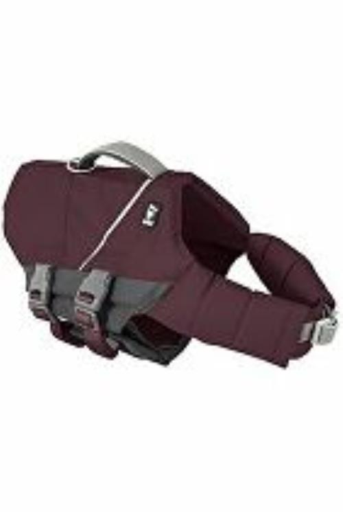 Plavecká vesta Hurtta Life Savior ECO baklažán 30-40kg + miska zadarmo