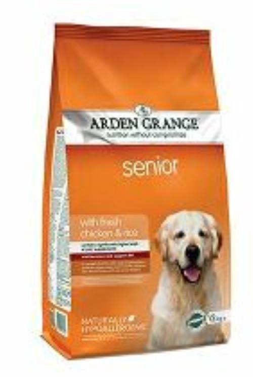 Arden Grange Dog Senior with fresh Chicken&Rice 12kg