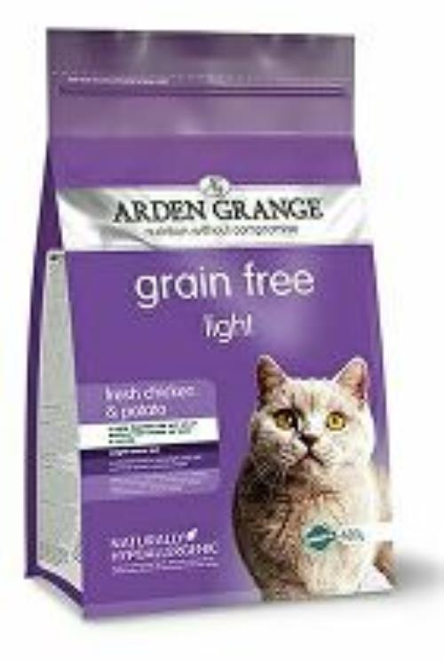 Arden Grange GF Cat Adult Light fresh Chick&Potato400g