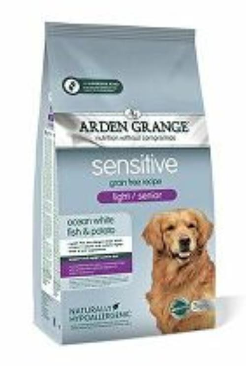 Arden Grange GF Dog Senior Sen.Light O.W.Fish&Pot.12kg