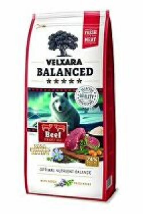Velxara Balanced FM Dog Adult Monoprot.Beef&Rice 12kg