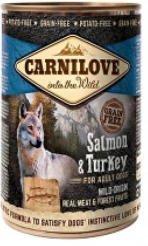 Carnilove Wild Meat Salmon & Turkey 400g + Množstevná zľava 5 + 1 ZADARMO