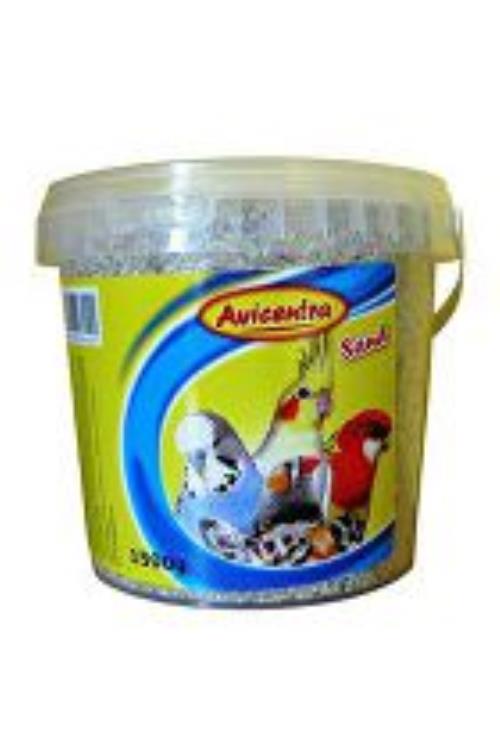 Avicentra piesok pre vtáky s mušľami - 1,5kg vedro