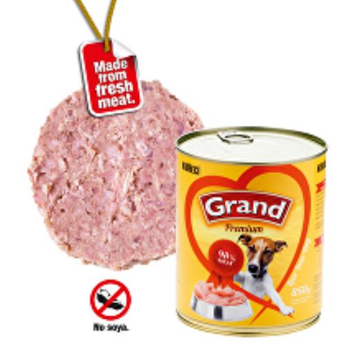 GRAND konz. pes hydinový 850g + Množstevná zľava