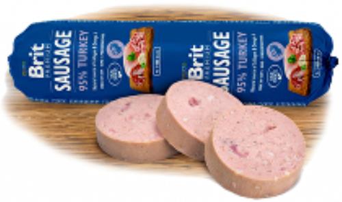Brit Sausage Turkey 800g New + Množstevná zľava