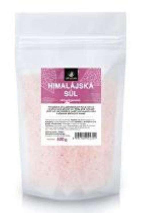 Allnature Himalájska soľ ružová jemná 500g