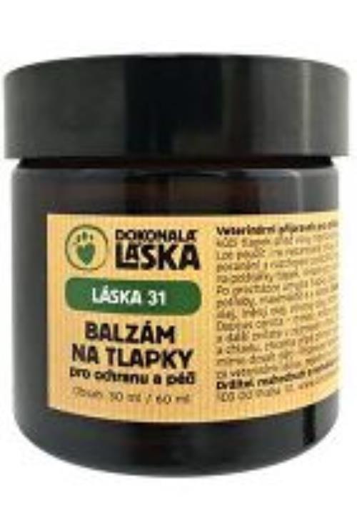 LOVE 31 Balzam na labky na ochranu a starostlivosť 60ml