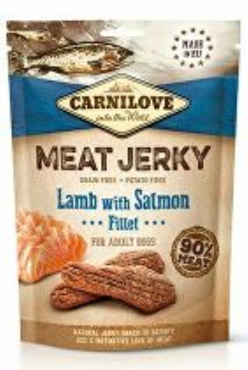 Carnilove Dog Jerky Lamb&Salmon Fillet 100g + Množstevná zľava