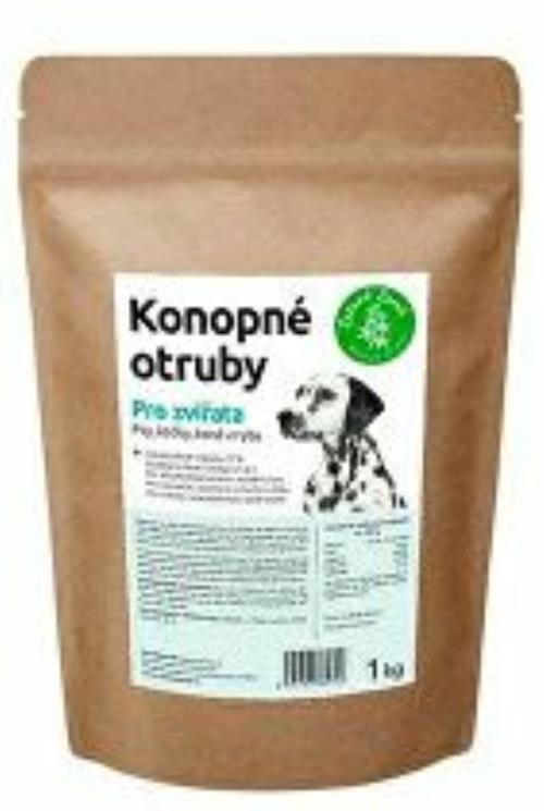 Konopné otruby 1 kg