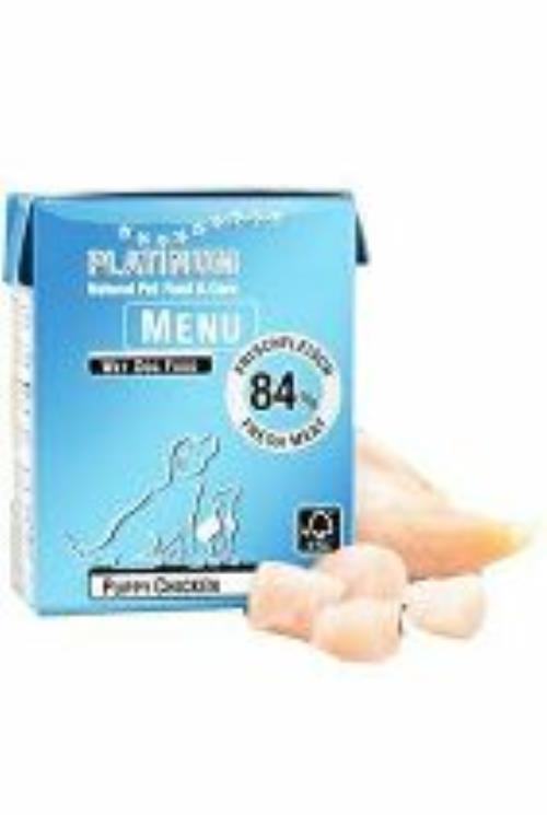 Platinum Menu Puppy Chicken 375g + Množstevná zľava