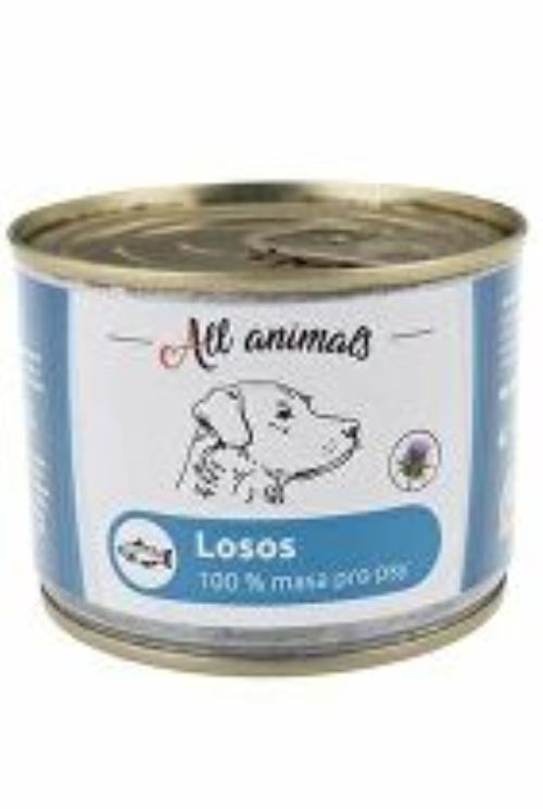 All Animals DOG losos mletý 200g + Množstevná zľava